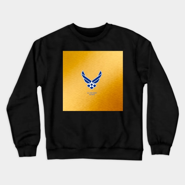 U.S. Air Force Retired Crewneck Sweatshirt by robophoto